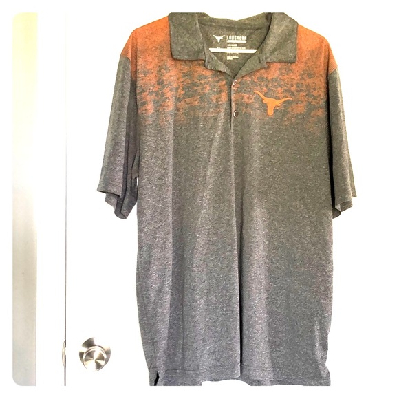 Longhorn Apparel Other - Texas Longhorns Gray and Orange Polo